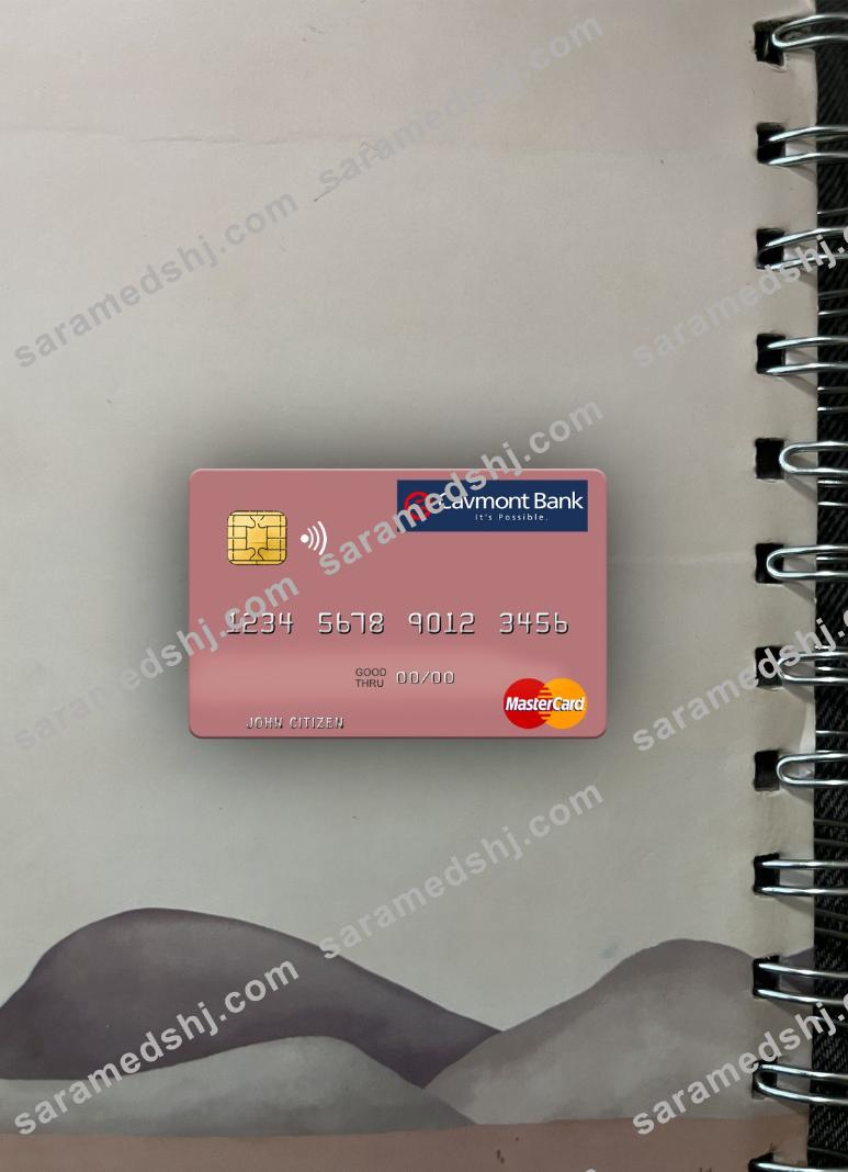 Zambia Cavmont Bank mastercard photolook front